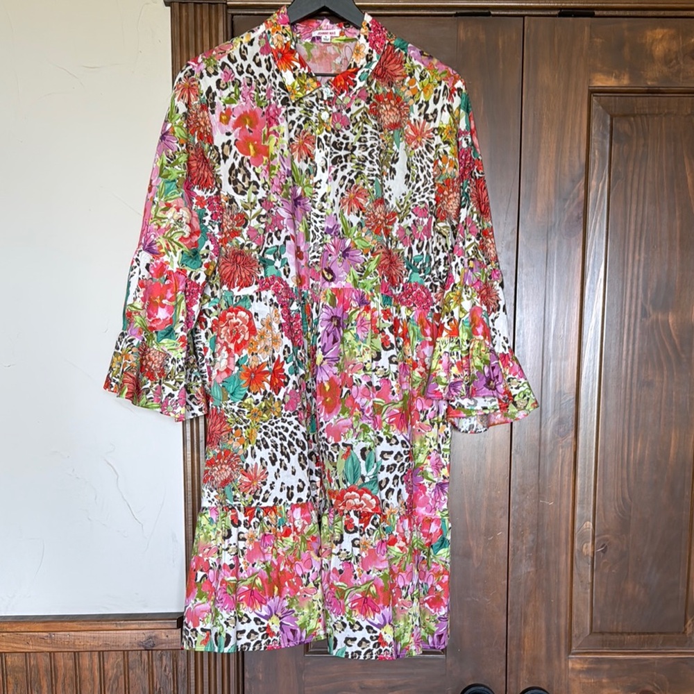 Johnny Was Tiered Dress NWOT